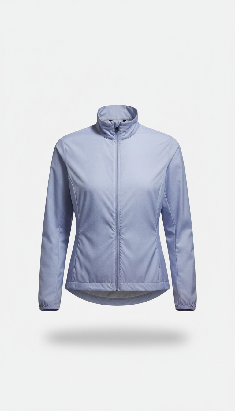 Lightweight performance jacket in morning sky