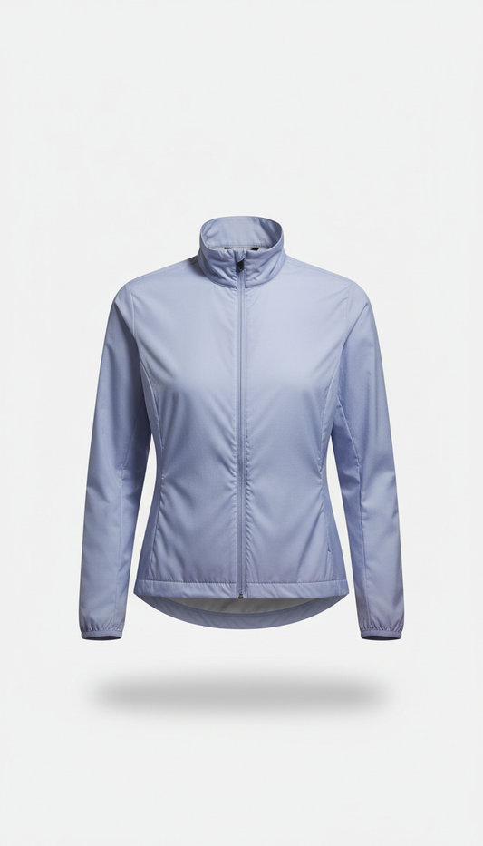 Lightweight performance jacket in morning sky
